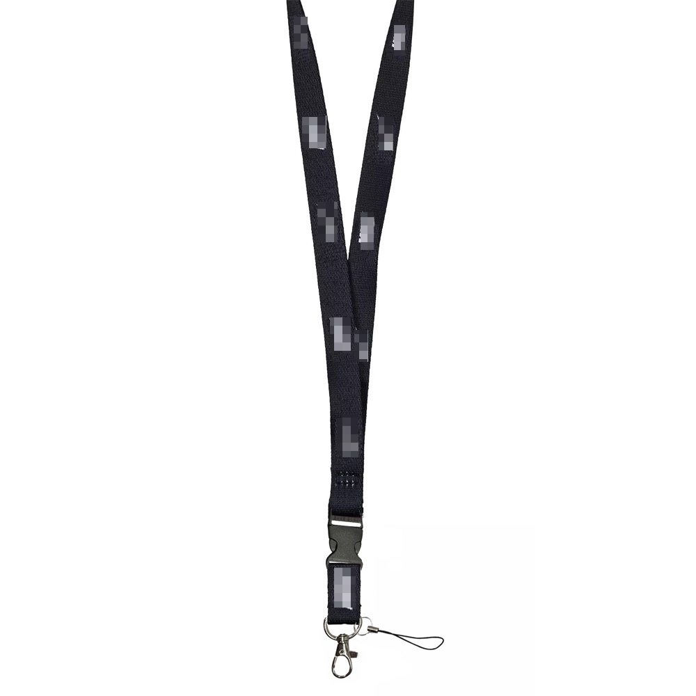 Strap Lanyard Black (12pcs/Pack)